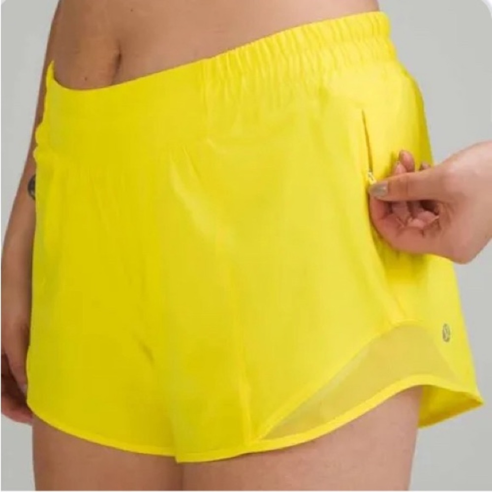 Discontinued Lululemon Hotty Hot Short. Excellent condition worn maybe twice!